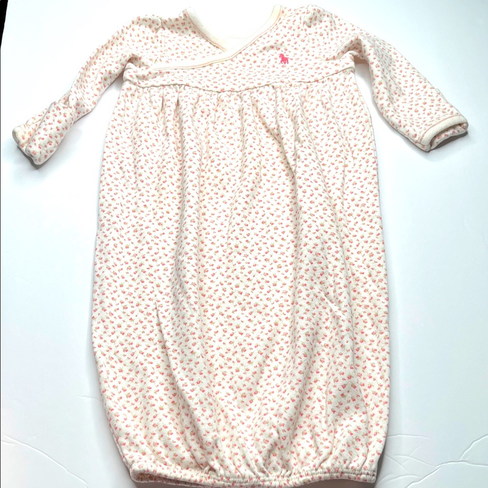 Ralph Lauren White and Pink Patterned Sleep Sack 3m a33